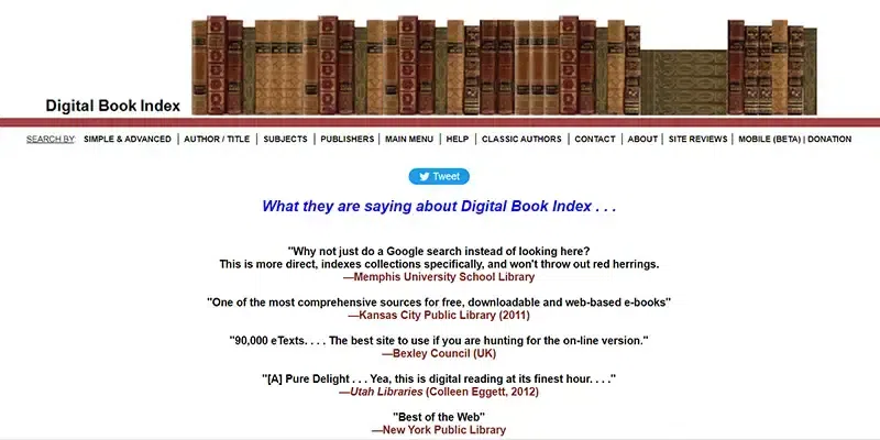 Digital Book Index