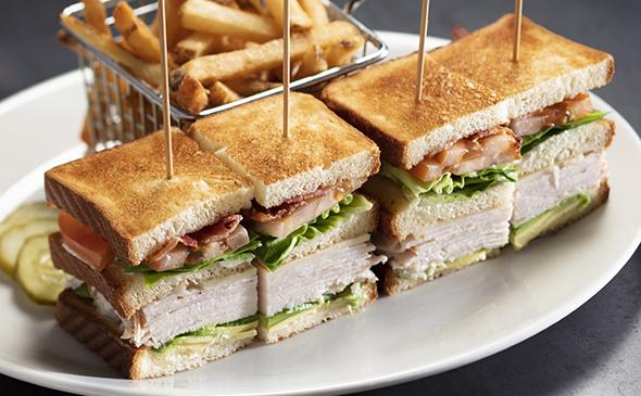 bjs brewhouse club sandwich