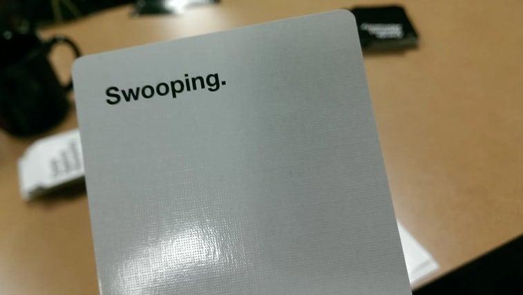 Swooping Cards Against Humanity