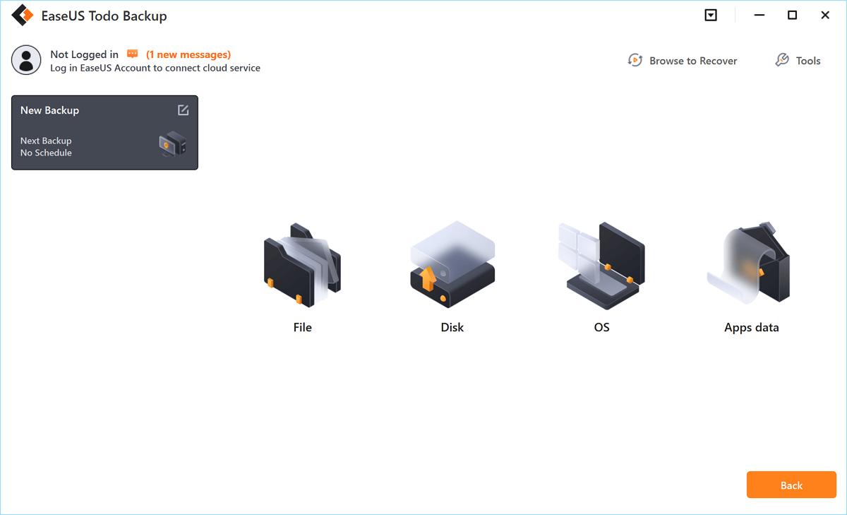 select file backup