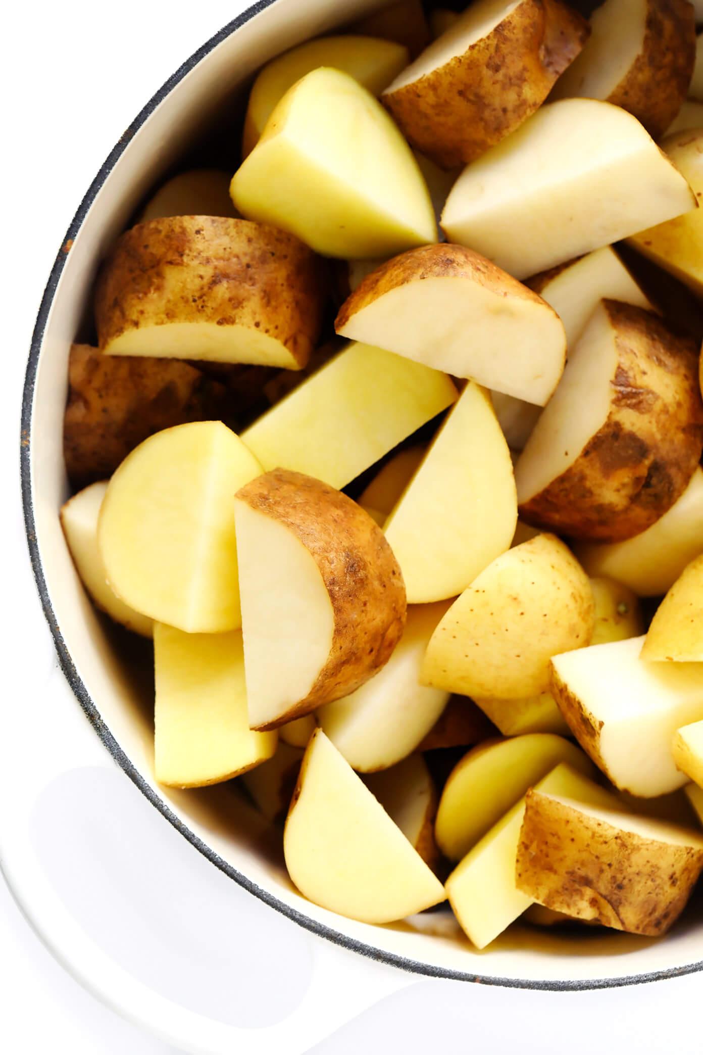 Yukon Gold Potatoes and Russet Potatoes | Mashed Potatoes Recipe