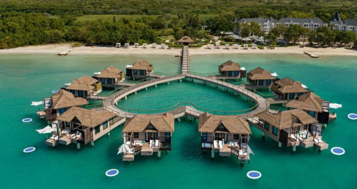 Which Sandals Resort Has Over The Water Bungalows